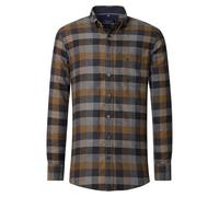 Casa Moda - Comfort Fit - Herren Freizeit Hemd Langarm (444345500), Größe:3XL, Farbe:Gelb (500)