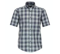 CASAMODA - Freizeithemd Kurzarm aqua bis petrol - Gr. - L