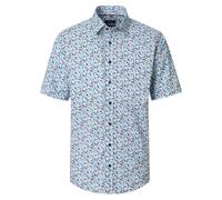 CASAMODA - Freizeithemd Kurzarm blau - Gr. - 3XL