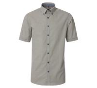 Kurzarmhemd CASAMODA "CASAMODA Freizeithemd Kurzarm Print", Herren, Gr. XL, Normalgrößen, blau (dunkelblau), 100% Baumwolle, bedruckt, comfort fit, Hemden (67005544-XL) dunkelblau