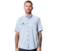 CASAMODA Freizeithemd Kurzarm gestreift Casual Fit