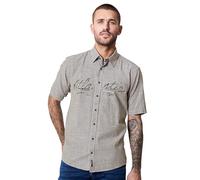 CASAMODA Freizeithemd Kurzarm gestreift Casual Fit