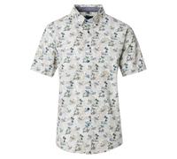 Casa Moda Comfort Fit Hemd Kurzarm grün