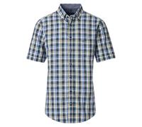 Casa Moda Freizeithemd B.D. Comfort Fit Kurzarm kariert Grün L