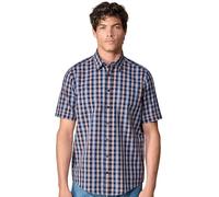 CASAMODA Freizeithemd Kurzarm kariert Casual Fit