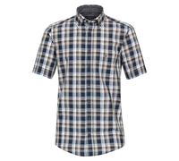 Casa Moda Casual Casual Fit Hemd Kurzarm blau