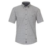 CASAMODA Freizeithemd Kurzarm Print Casual Fit