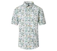 Casa Moda Casual Fit Hemd Kurzarm türkis