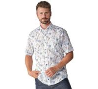 CASAMODA Freizeithemd Kurzarm Print Casual Fit