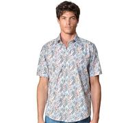 Casa Moda Herrenhemd 954393400 Kurzarm Casual Fit 100% Baumwolle Blau XXL