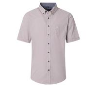 CASAMODA Freizeithemd Kurzarm Print Casual Fit Rot XXL