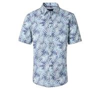 Casa Moda Comfort Fit Hemd Kurzarm blau