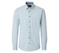 CASAMODA - Freizeithemd langarm aqua bis petrol - Gr. - 4XL