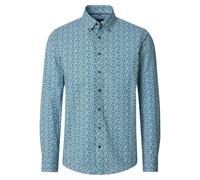 Casa Moda Comfort Fit Hemd blau, Bedruckt