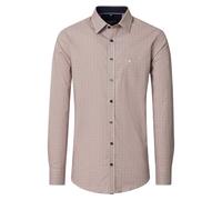 Casa Moda Casual Fit Hemd orange, Bedruckt