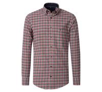 Casa Moda Freizeithemd Orange – Casual Fit – Langarm – Button-Down-Kragen – Größe 3XL