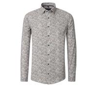Casa Moda Langarmhemd CASAMODA Freizeithemd Print – 100% Baumwolle, bedruckt, Herren, Gr. L, rot