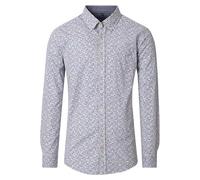 Casa Moda Casual Casual Fit Hemd blau, Bedruckt