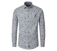 CASAMODA Freizeithemd Print Casual Fit Hellblau XXL