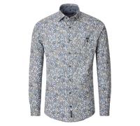 CASAMODA Freizeithemd Print Casual Fit Hellblau XXL