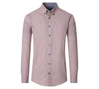 Langarmhemd CASAMODA "CASAMODA Freizeithemd Print", Herren, Gr. XL, Normalgrößen, rot, 100% Baumwolle, bedruckt, comfort fit, Hemden (22775727-XL) rot