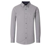 Casa Moda Hemd Comfort Fit bedruckt Silber Größe M