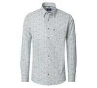 Casa Moda Comfort Fit Hemd grün, Bedruckt