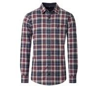 Casa Moda Freizeithemd Comfort Fit kariert rot Größe M