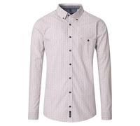 Casa Moda Herrenhemd Casual Fit legere Passform rot bedruckt XXL