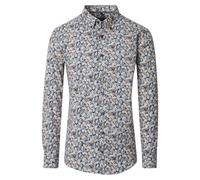 CASAMODA - Freizeithemd silber - Gr. - XL