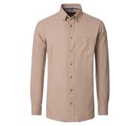 CASAMODA Freizeithemd Uni Comfort Fit Beige M