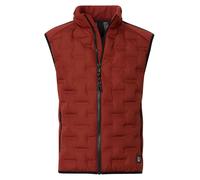 Kurzweste CASAMODA "CASAMODA Weste uni" Gr. 4XL, orange (dunkelorange) Herren Westen (71872620-4XL) dunkelorange