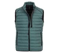 Casa Moda Regular Fit Steppweste grün, Einfarbig