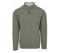 CASAMODA Halfzip Pullover Structure Grün meliert - Größe 5XL Grün 5XL