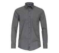 CASAMODA Hemd - Casual fit - in Anthrazit - 50% | Größe L | Herren Plussize