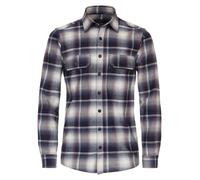 CASAMODA Hemd - Casual fit - in Dunkelblau - 56% | Größe XL | Herren Plussize
