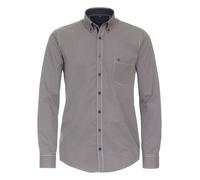 Langarmhemd CASAMODA "CASAMODA Freizeithemd Print", Herren, Gr. XXL, Normalgrößen, gelb, 100% Baumwolle, bedruckt, lässig geschnitten, Hemden (26267418-XXL) gelb