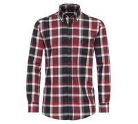 Casa Moda Casual Comfort Fit Hemd rot, Kariert