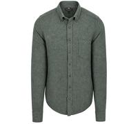 CASAMODA Hemd Faux Uni Green - Größe XXL Grün XXL