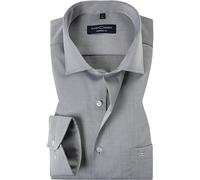 Casa Moda Comfort Fit Hemd silber, Einfarbig