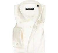 Casa Moda Comfort Fit Galahemd beige, Einfarbig