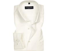 Casa Moda Businesshemd Herren Extra langer Arm 69 cm 100% Baumwolle Weiß Gr. 45