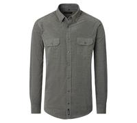 Casa Moda Hemdjacke B.D. Casual Fit Uni Grün Größe L