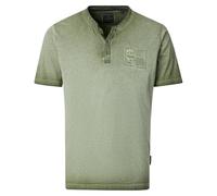 CASAMODA Henley Uni Grün 5XL