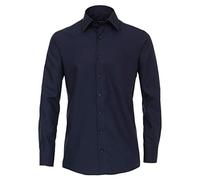 Businesshemd CASAMODA "CASAMODA uni" Gr. 56, Normalgrößen, blau (sattes dunkelblau) Herren Hemden (42792447-56) sattes dunkelblau
