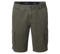 Casa Moda Cargo-Baumwoll-Shorts Herren 100% Baumwolle Knielang Dunkelgrün Gr. 33