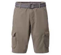 CASAMODA Herren Cargo-Bermuda Ben Gürtel Regular, Bekleidungsgröße: 38, Farbe: Khaki