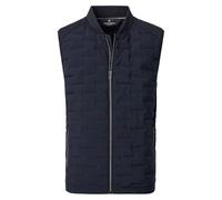 Steppweste CASAMODA "CASAMODA Steppweste uni", Herren, Gr. XL, dunkelblau, 100% Polyester, Westen Steppweste (57496066-XL) dunkelblau