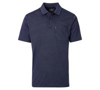 CASAMODA Herren Polo-Shirt unifarben Brusttasche,dunkelblau 116,3XL