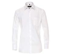 Casa Moda T-Shirt 092600 V-Ausschnitt Doppelpack Weiß Einfarbig 3XL